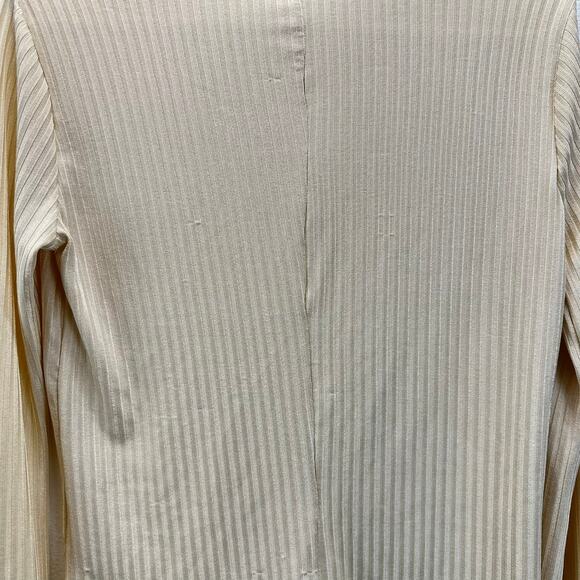 Reformation Esmeray Knit Top Cream Small Ivory - Picture 4 of 13